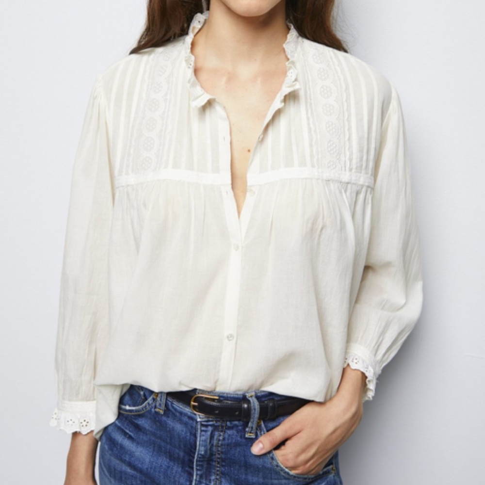 Nili Lotan Sarah Shirt - NWOT - Size M